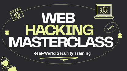 WEB HACKING MASTERCLASS