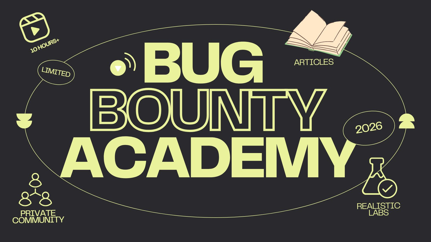 Bug Bounty Mastery: Course + Free Labs + AI Hacker + Private Community