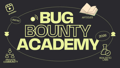 Bug Bounty Mastery: Course + Free Labs + AI Hacker + Private Community